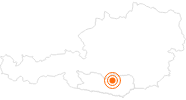 Webcam village Glödnitz: Position on map
