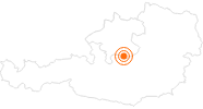 Webcam Hinterstoder Hirschkogelbahn Top Station: Position on map
