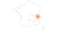 Webcam Le Christomet, France: Position on map