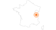 Webcam Les Rousses Porte de la Darbella: Position auf der Karte