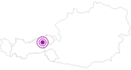 Unterkunft Hohlriederalm in Wildschönau: Position auf der Karte