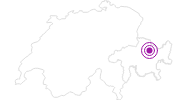 Unterkunft Haus Grisonetta in Davos Klosters: Position auf der Karte