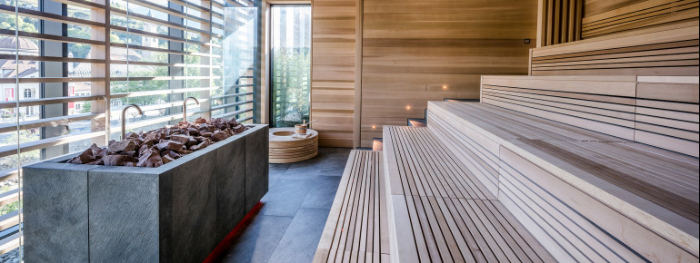 Finnische Panoramasauna