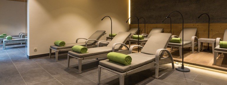 Die Ruheräume sorgen für Entspannung