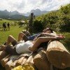 Die eindrucksvolle Bergwelt der Dolomiten ist ein Abenteuerspielplatz für große und kleine Gäste