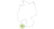 Radtour An Aare und Hochrhein im Schwarzwald: Position auf der Karte
