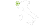 Webcam ARP Aussichtsplattform Courmayeur in der Mont Blanc Region: Position auf der Karte