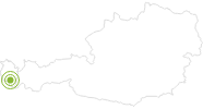 Radtour Rundtour zur Heilbronner Hütte in Montafon: Position auf der Karte