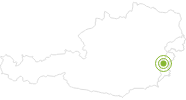 Radtour Vier-Jahreszeiten-Radweg im Südburgenland: Position auf der Karte