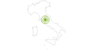 Radtour Von Orvieto über die Via dei Calanchi Terni: Position auf der Karte