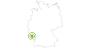 Radtour Sieben-Weiher-Tour Saarbrücken: Position auf der Karte