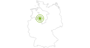 Radtour Kirchen und Klöster Rundweg im Weserbergland: Position auf der Karte