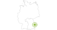 Radtour Donau-Ilz-Radweg Bayerischer Wald: Position auf der Karte