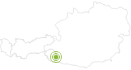 Radtour 4-Hütten-Tour in Osttirol: Position auf der Karte