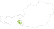 Radtour Rund um den Rieserferner in Osttirol: Position auf der Karte