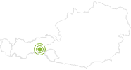Radtour Von Finkenberg nach Tux-Vorderlanersbach im Zillertal: Position auf der Karte