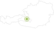 Radtour Baierwald Runde in der Salzburger Sportwelt: Position auf der Karte