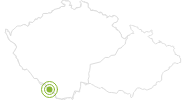 Radtour Radtour von Haidmühle via Nová Pec nach Olšina im Nationalpark Böhmerwald: Position auf der Karte