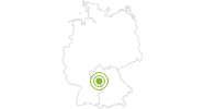 Radtour Altmühltal-Radweg Würzburg und Romantisches Franken - Fränkisches Seenland: Position auf der Karte