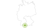 Radtour Bodensee-Königssee-Radweg im Allgäu: Position auf der Karte