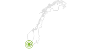 Radtour Jæren - von Egersund nach Stavanger in Stavanger: Position auf der Karte