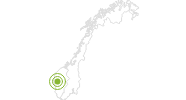 Radtour Der Fjord-Radweg in Nordhordland in Hordaland: Position auf der Karte