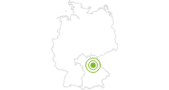 Radtour Grottenradweg Bayerischer Jura: Position auf der Karte