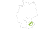 Radtour Fünf-Flüsse Radweg – Etappe von Kelheim nach Neumarkt Bayerischer Jura: Position auf der Karte
