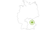 Radtour Oberpfälzer Seenland-Rundweg im Oberpfälzer Wald: Position auf der Karte