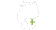 Radtour Bayerisch-Böhmischer Freundschaftsweg im Oberpfälzer Wald: Position auf der Karte