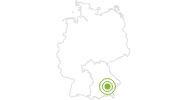Radtour Rottalradweg Bayerisches Golf- und Thermenland: Position auf der Karte