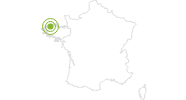 Radtour Radtour von Roscoff nach Concarneau in Finistère: Position auf der Karte
