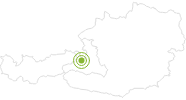 Radtour Kallbrunner Almen in Saalfelden-Leogang: Position auf der Karte