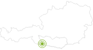 Radtour Gailtal-Radweg von Kötschach nach Villach in Nassfeld-Pressegger See - Lesachtal - Weissensee: Position auf der Karte