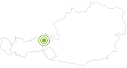 Radtour Salvenbergrunde in der Ferienregion Hohe Salve: Position auf der Karte