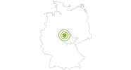 Radtour Unstrut Radweg im Eichsfeld: Position auf der Karte