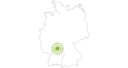 Radtour Grünkernradweg - von Walldürn-Gottersdorf nach Widdern in der Kurpfalz und Heidelberg: Position auf der Karte