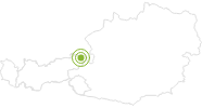 Radtour Loferer Alm Runde in Kitzbühel: Position auf der Karte