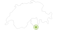 Bike Trail Vicania Mountain Bike Tour in Lugano in the Lake Lugano region: Position on map