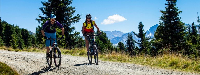 Bike Trail From Zell am Ziller to the Hirschbichlalm