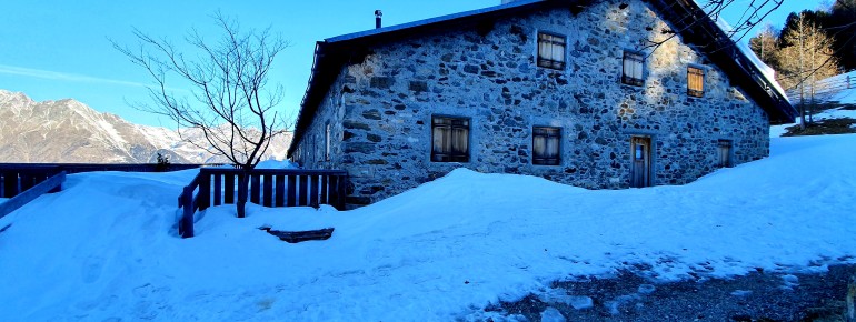 Naturnser Alm im Winter