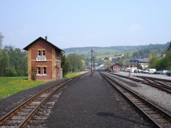 Der Bahnhof in Steinbach