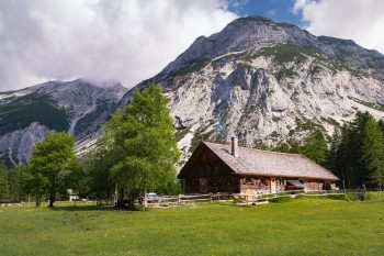 Die urige Kastenalm.