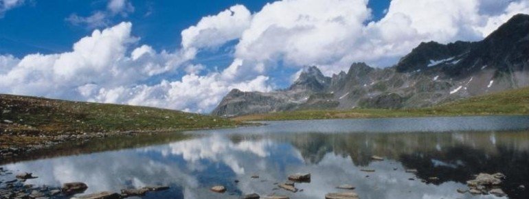 Oberhalb der Heilbronner Hütte