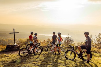 bei atemberaubenden Ausblicken ist eine kurze Pause defintiv erlaubt.