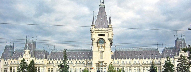 The culture palace in Iași