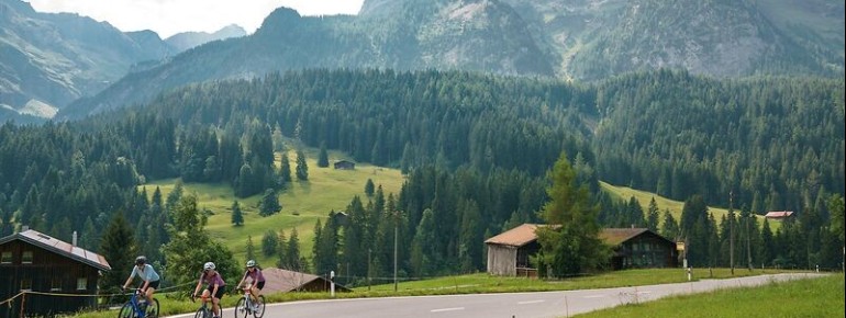 Die Strecke von Gsteig zum Col du Pillon
