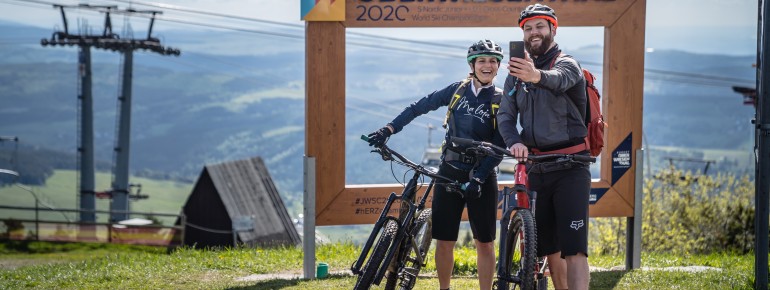 Fotopoints laden zu einer kleinen Pause auf dem Weg ein.