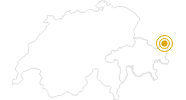 Wanderung Rotes Seeli in Scuol Samnaun Val Müstair: Position auf der Karte