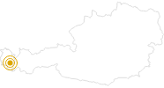 Wanderung Forschungslehrpfad Silberpfad am Kristberg in Montafon: Position auf der Karte